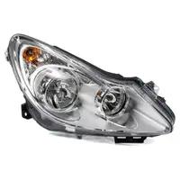 ORIGINAL GM Opel headlight HALOGEN CORSA D until 01/2011 right 1216188
