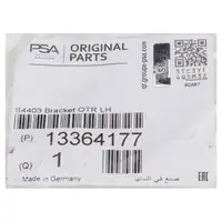 ORIGINAL PSA Opel Sto&szlig;stangenhalter Halter Sto&szlig;stange Adam vorne links 13364177