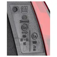 ORIGINAL Opel MOPAR LED Heckleuchte R&uuml;ckleuchte Zafira C hinten rechts au&szlig;en 39033315