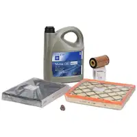ORIGINAL Opel filter set + 5L engine oil 5W30 dexos2 Astra J Zafira C 1.4 1.6 1.8