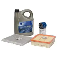 ORIGINAL Opel inspection kit + 5L 5W30 DEXOS1 Gen3 engine oil Corsa E 1.0 90/115 hp