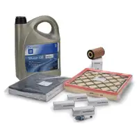 ORIGINAL Opel inspection kit + 5L 5W30 Dexos1 Gen3 engine oil ASTRA J ZAFIRA C 1.4
