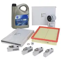 ORIGINAL Opel Inspektionskit + 4 Z&uuml;ndkerzen + 5 L 5W30 Motor&ouml;l ASTRA H 2.0 Turbo