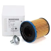 ORIGINAL GM Opel oil filter + oil drain plug Insignia B 2.0 CDTi 174 hp F20DVH