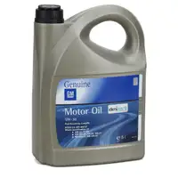 6L 6 Liter ORIGINAL OPEL MOTORÖL 5W-30 dexos2 Longlife + Ölfilter 98018448