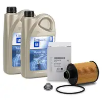 4L ORIGINAL GM Opel engine oil OIL 5W30 LONGLIFE dexos2 95527878 + oil filter 95528278