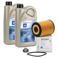 4L ORIGINAL GM Opel Motor&ouml;l &Ouml;L 5W30 LONGLIFE dexos2 95527878 + &Ouml;lfilter 9192425