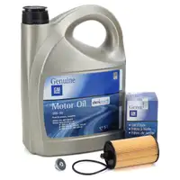 5L ORIGINAL GM Opel 5W-30 dexos2 Longlife Engine Oil + Oil Filter Mokka / X (J13) 1.4 1.6 1.8