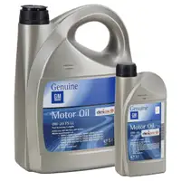 6L 6 liters ORIGINAL OPEL DEXOS D 0W20 FS LL engine oil ACEA C5 OV0401547