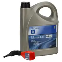 5L 5 liters ORIGINAL GM Opel 5W-30 DEXOS1 Gen3 LONGLIFE engine oil Oil + funnel