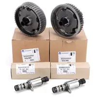 ORIGINAL Opel MOPAR camshaft adjuster + control valve set Astra H Zafira B 1.6 1.8