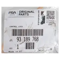 ORIGINAL PSA Opel Sperrhaken Schalthebel 5-Gang Schaltgetriebe Adam Corsa D E 93189768