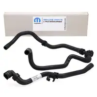 2x ORIGINAL Opel VOR+R&Uuml;CKLAUF Heizungsschlauch Astra J Cascada 1.4 Turbo / LPG