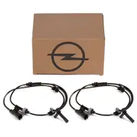 2x ORIGINAL PSA Opel ABS sensor wheel speed wheel speed sensor Astra K front 42703444