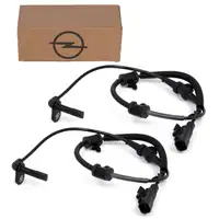 2x ORIGINAL GM Opel ABS sensor wheel speed Insignia A without FlexRide front 6238228