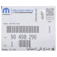 2x ORIGINAL Opel MOPAR Abdeckblech Astra G H Meriva Zafira A B hinten 546435 / 90498290