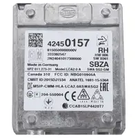 ORIGINAL PSA Opel Steuerger&auml;t Spurwechselassistent Insignia A hinten rechts 42450157