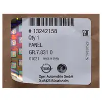 ORIGINAL Opel Sto&szlig;stange Sto&szlig;f&auml;nger Heck Corsa D Sport / GSi 5-T&uuml;rer hinten 13242158