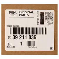 ORIGINAL PSA Opel bumper Insignia B Sports Tourer rear 39211036
