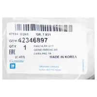 ORIGINAL Opel bumper rear bumper KARL (C16) 42346897