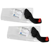 2x ORIGINAL Opel bumper bracket holder trim CORSA D E rear 13250392