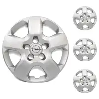 4x ORIGINAL GM Opel hubcap wheel cover SILVER 16 inch Vivaro A 4417224 / 93855677