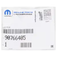 ORIGINAL Opel MOPAR Reflektor R&uuml;ckstrahler Astra K Sports Tourer hinten links 90766405