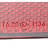 ORIGINAL Opel MOPAR Reflector Rear Reflector Astra K WITHOUT OPC Line Rear Left 39047428