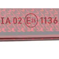 ORIGINAL Opel MOPAR Reflektor Rückstrahler Astra K OHNE OPC-Line hinten rechts 39047429