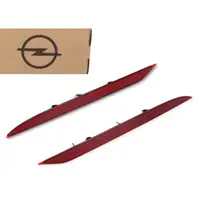 2x ORIGINAL Opel MOPAR reflector rear reflector Astra K WITHOUT OPC line rear left + right