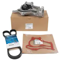 ORIGINAL Opel water pump + CONTI V-ribbed belt Astra J Corsa D E Insignia Zafira C 1.4