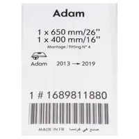 ORIGINAL PSA Opel windshield wiper Berlingo C3 III Adam 208 I Partner front 1689811880