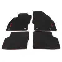 ORIGINAL GM Opel textile mats Floor mats Car mats Set RED Corsa E 39229281