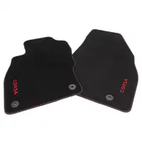 ORIGINAL GM Opel textile mats Floor mats Car mats Set RED Corsa E 39229281
