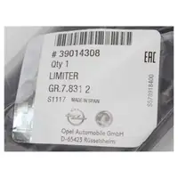 ORIGINAL GM Opel Sto&szlig;stangentr&auml;ger Sto&szlig;stangehalter CORSA E vorne unten 39014308