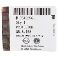 ORIGINAL Opel Kotfl&uuml;gelverkleidung Mokka bis Fgst.-Nr. G4999999 vorne rechts 95422561