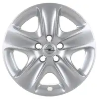 4x ORIGINAL GM Opel hubcap SILVER 16 inch Astra H Meriva B Zafira B 1006296 / 13337257