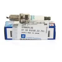 1x ORIGINAL GM Opel spark plug Agila B 1.0 1.2 1.2LPG 65-94 hp 93193723