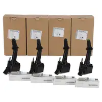 4x ORIGINAL Opel ignition coil + 4x spark plug Astra K Insignia B Mokka / X 1.4 1.5 110-165 hp