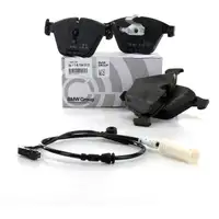 ORIGINAL BMW Bremsbel&auml;ge + Warnkontaktsensor 5er E60 E61 525-550i 525-535d vorne