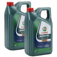 10L 10 liters ORIGINAL Ford CASTROL MAGNATEC 0W-30 D engine oil WSS-M2C950-A 15F60C