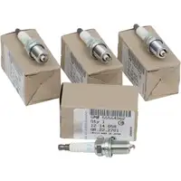 4x ORIGINAL GM Opel Z&uuml;ndkerze Adam Astra Corsa Insignia Vectra Zafira 1214058