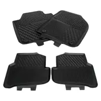 ORIGINAL Skoda Gummimatten Fu&szlig;matten Automatten Satz Fabia (NJ) VORNE + HINTEN