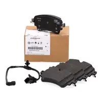 ORIGINAL AUDI Bremsbel&auml;ge + Warnkontaktsensor A6 C8 A7 4K Q5 FY hinten