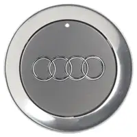 4x ORIGINAL AUDI Nabendeckel Felgendeckel Silber A2 8Z A3 8L 8Z0601165F Z17