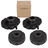 4x ORIGINAL AUDI stop buffer spring seat A4 B6 B7 sedan rear bottom + top