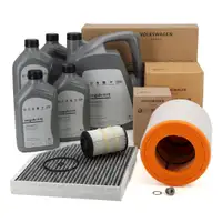 ORIGINAL AUDI Filter Set Filter Package + 9L 0W30 Engine Oil S6 (C7) S7 (4G) 420/450 hp