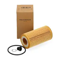 ORIGINAL AUDI &Ouml;lfilter + Schraube A4 B9 A5 F5 A6 C7 C8 A7 4G 4K A8 Q5 FY Q7 Q8 4M 3.0 TDI