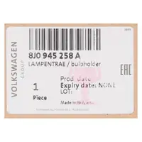 ORIGINAL Audi Lampentr&auml;ger Heckleuchte TT 8J3 + Roadster 8J9 hinten rechts 8J0945258A