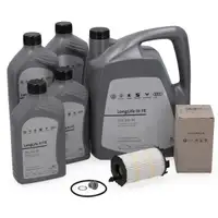 9L ORIGINAL AUDI 0W30 Motoröl + Ölfilter RS4 B7 B8 RS5 A6 S6 RS6 C6 C7 A8 S8 4E 4H Q7 4M